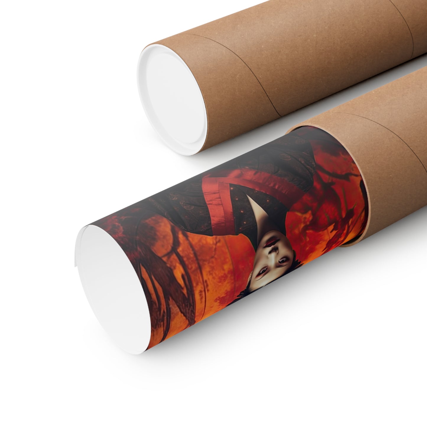 Silk Woman 5 - Silk Series Poster - Portrait - 12x18, 20x30, 24x36 - Museum Grade Matte Paper - by Nyobium