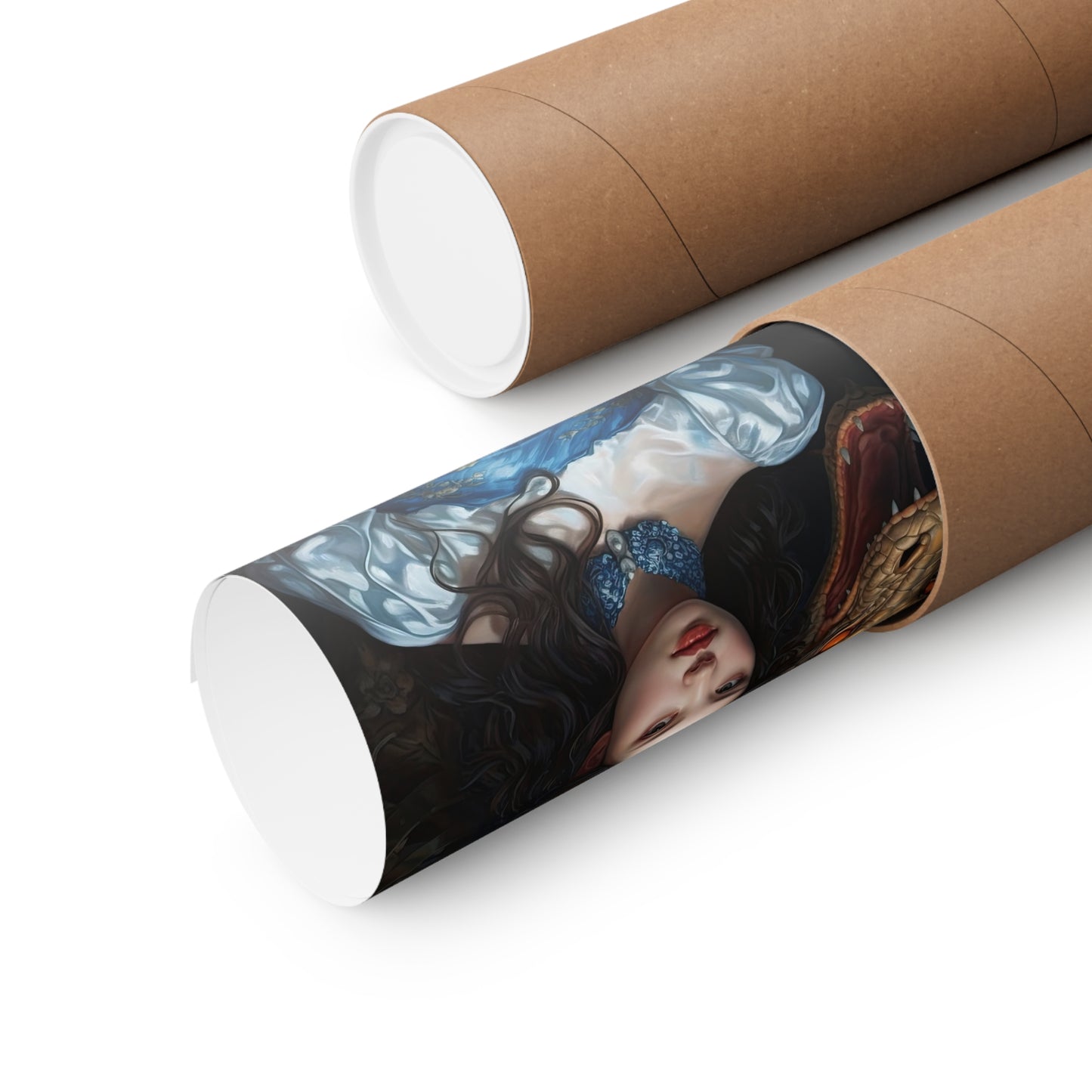 Fantasy Girl 2 - Fantasy Poster - Portrait - 12x18, 20x30, 24x36 - Museum Grade Matte Paper - by Nyobium
