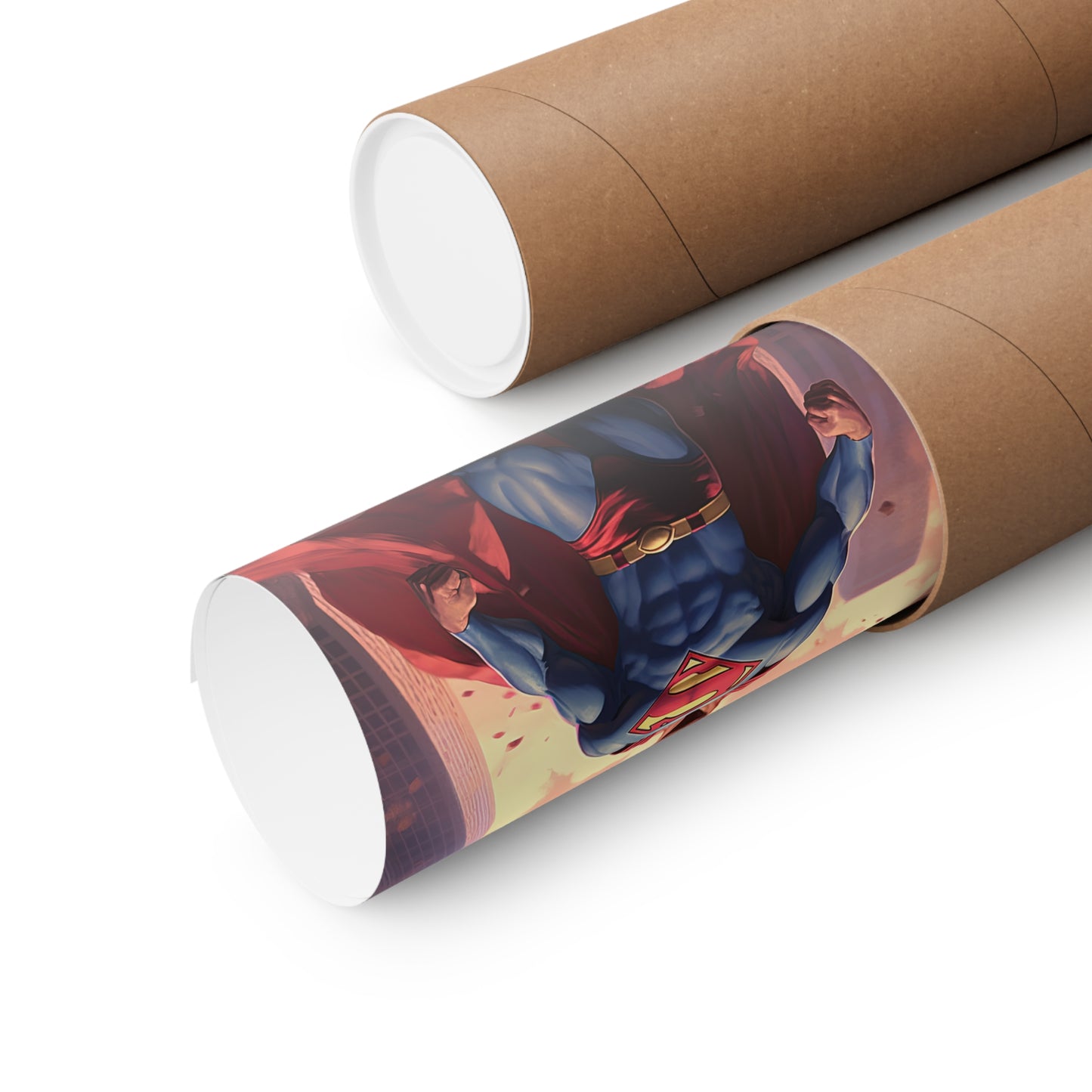 Superman 4 - Sups Fanart Poster - Portrait - 12x18, 20x30, 24x36 - Museum Grade Matte Paper - by Nyobium