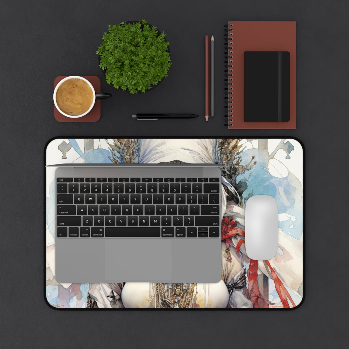 Desk Mat, MTG Playmat, MTG Playmat with Zones, Trading Card Game Play Mat, MTG Accessories, Gifts for Gamers, Fortuneteller 4