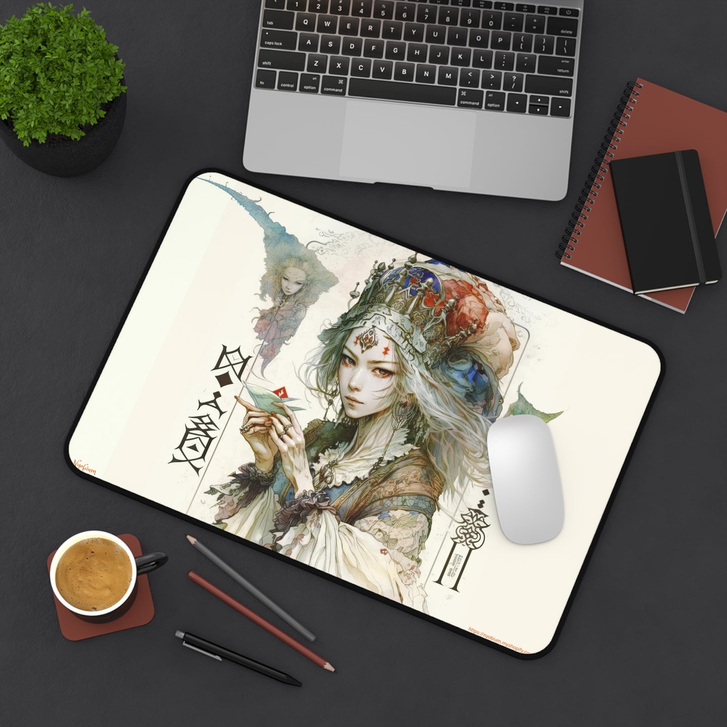 Desk Mat, MTG Playmat, MTG Playmat with Zones, Trading Card Game Play Mat, MTG Accessories, Gifts for Gamers, Fortuneteller 8