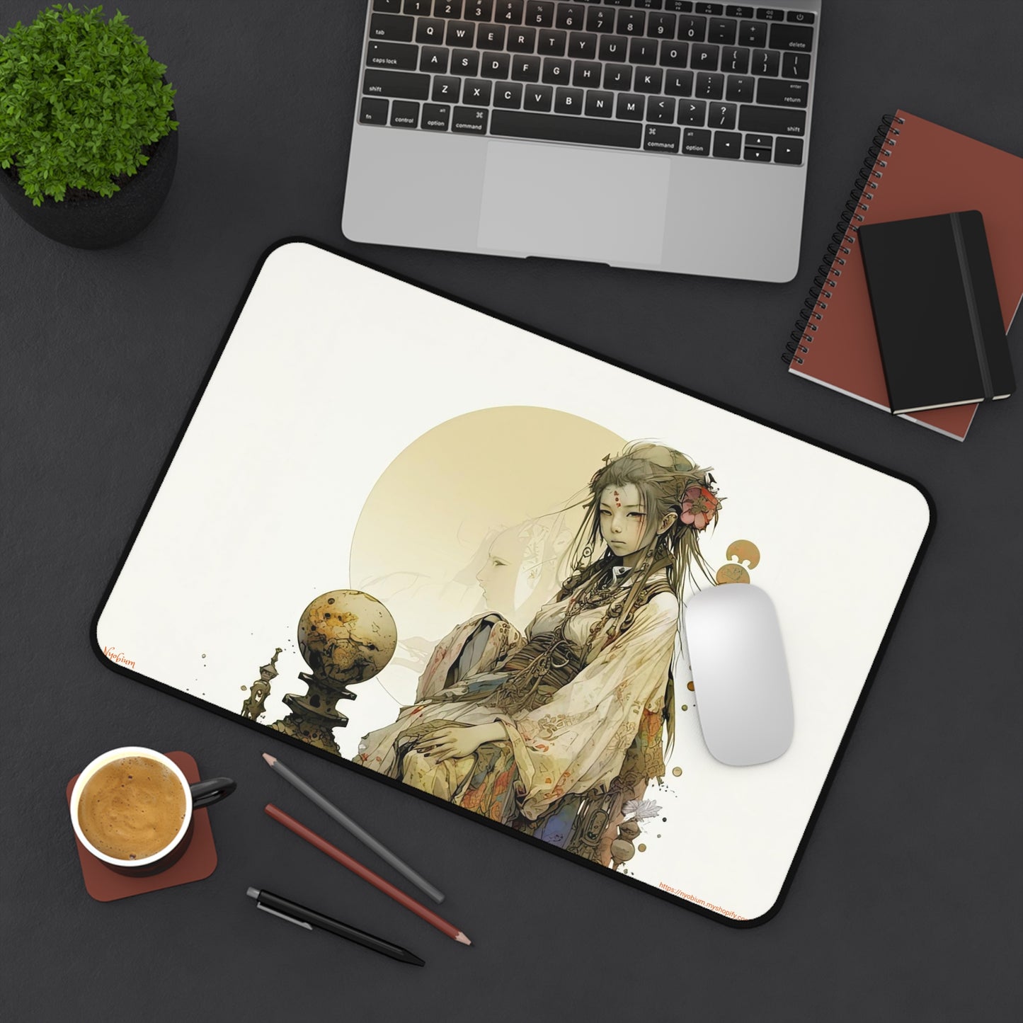 Desk Mat, MTG Playmat, MTG Playmat with Zones, Trading Card Game Play Mat, MTG Accessories, Gifts for Gamers, Fortuneteller 9