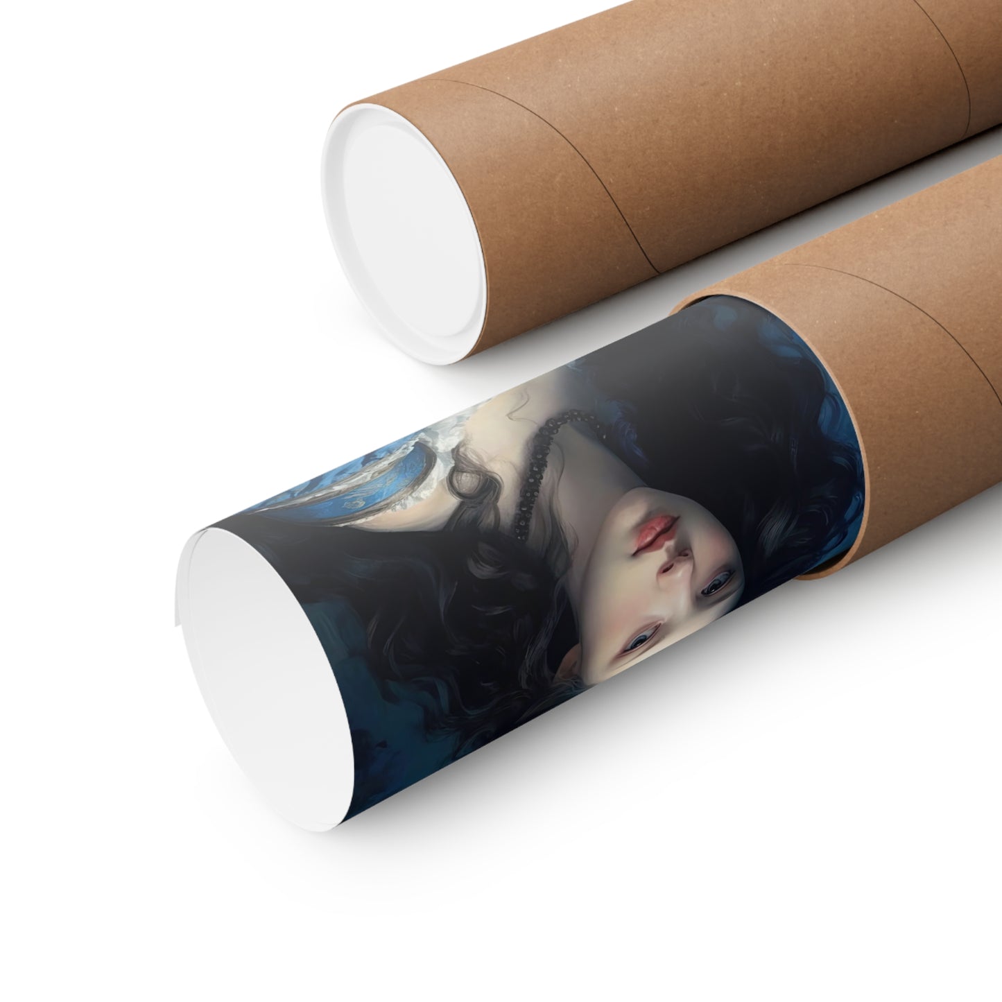 Fantasy Girl 11 - Fantasy Poster - Portrait - 12x18, 20x30, 24x36 - Museum Grade Matte Paper - by Nyobium
