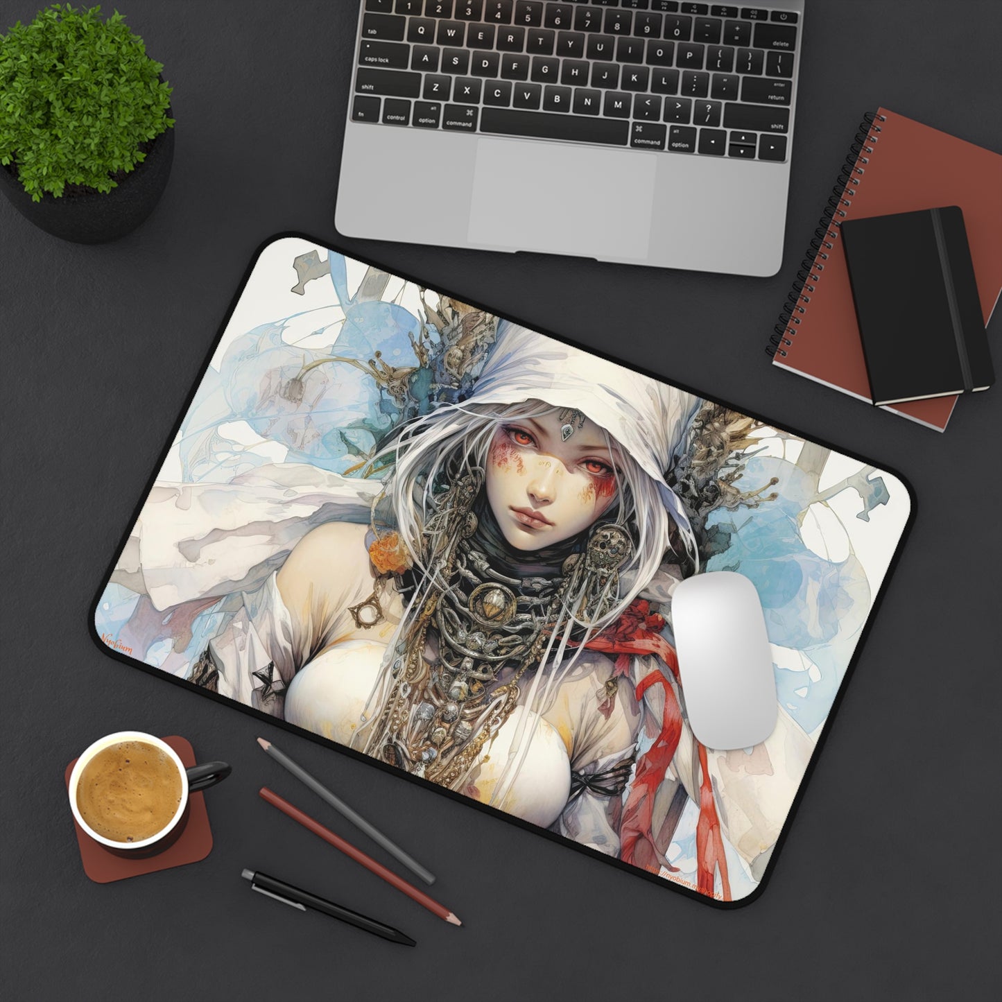 Desk Mat, MTG Playmat, MTG Playmat with Zones, Trading Card Game Play Mat, MTG Accessories, Gifts for Gamers, Fortuneteller 4