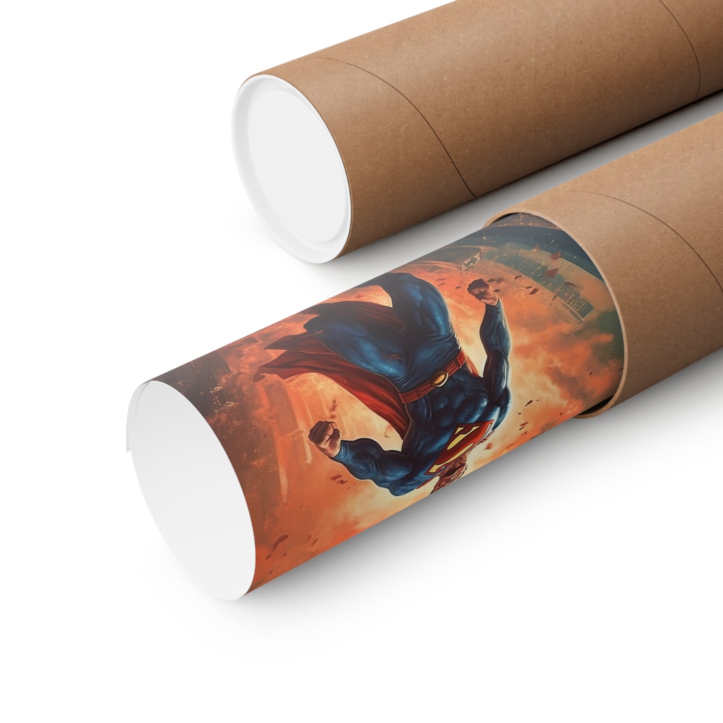 Superman 3 - Sups Fanart Poster - Portrait - 12x18, 20x30, 24x36 - Museum Grade Matte Paper - by Nyobium