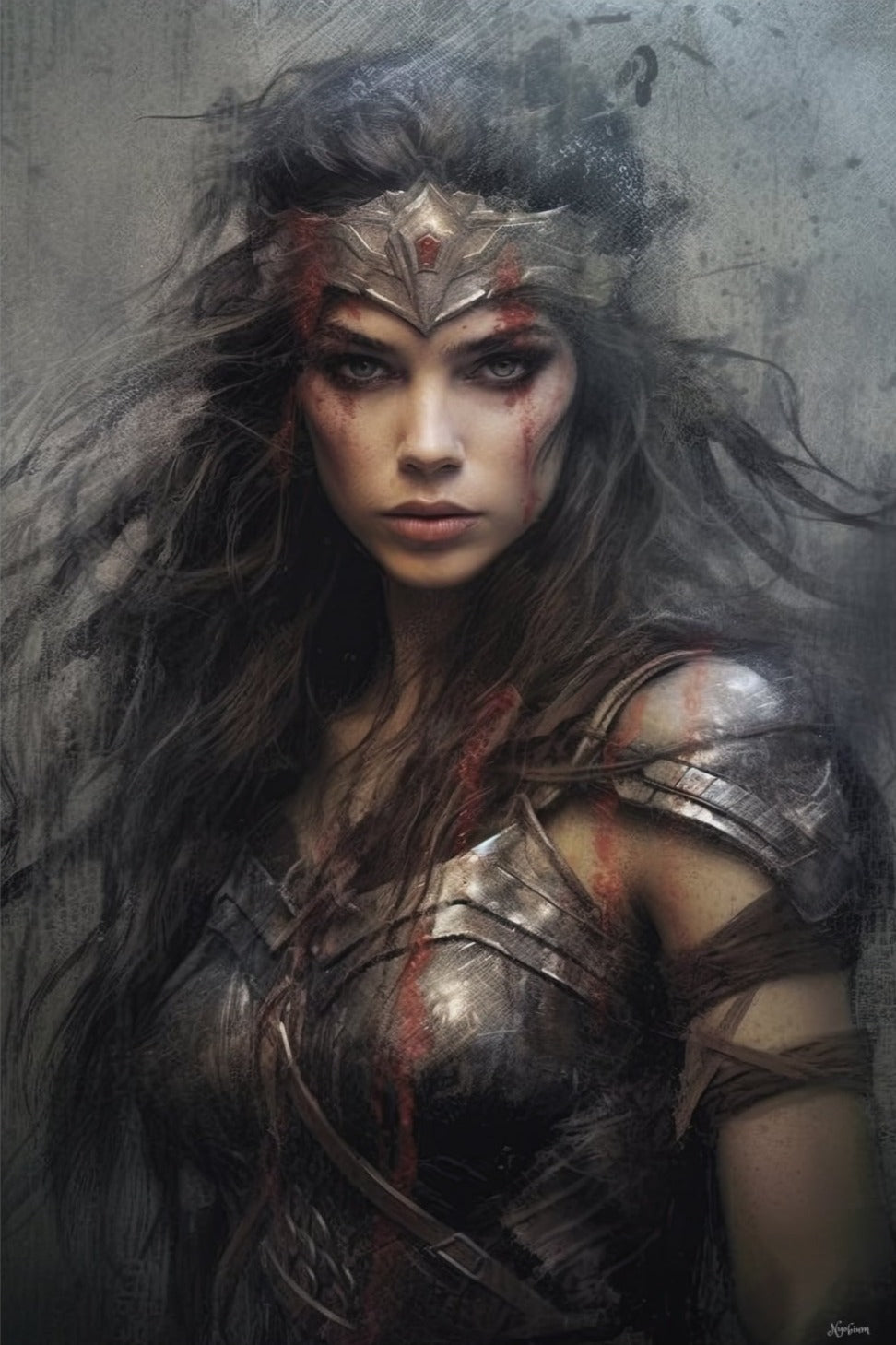 Wonder Woman 2 - Sups Fanart Poster - Portrait - 12x18, 20x30, 24x36 - Museum Grade Matte Paper - by Nyobium