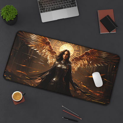 Desk Mat, MTG Playmat, MTG Playmat with Zones, Trading Card Game Play Mat, MTG Accessories, Gifts for Gamers, Archangel 6